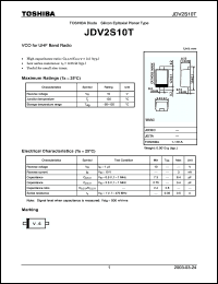 Click here to download JDV2S10 Datasheet