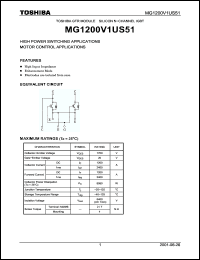 Click here to download MG1200V1US51 Datasheet