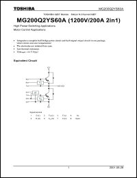 Click here to download MG200Q2YS60 Datasheet