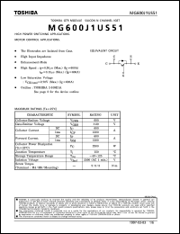 Click here to download MG600 Datasheet