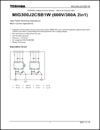 Click here to download MIG300J2CSB1 Datasheet