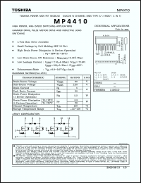 Click here to download MP4410 Datasheet