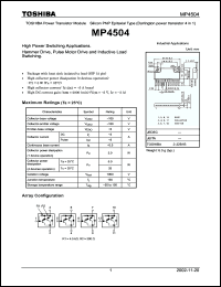 Click here to download MP4504 Datasheet