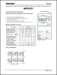 Click here to download MP6301 Datasheet