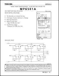 Click here to download MP6501A Datasheet