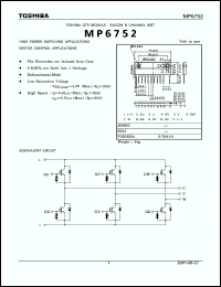 Click here to download MP6752 Datasheet