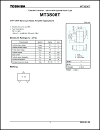 Click here to download MT3S08 Datasheet