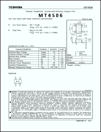 Click here to download MT4S06 Datasheet