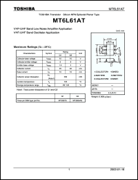 Click here to download MT6L61 Datasheet