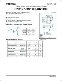 Click here to download RN1107 Datasheet