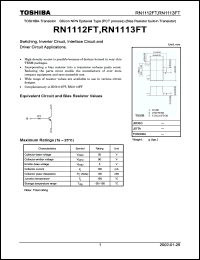 Click here to download RN1112 Datasheet