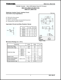 Click here to download RN1316 Datasheet