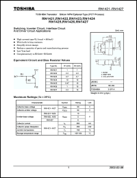 Click here to download RN1427 Datasheet