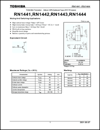 Click here to download RN1442 Datasheet