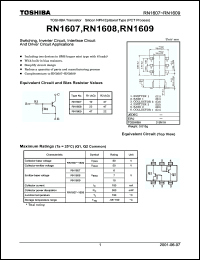 Click here to download RN1609 Datasheet