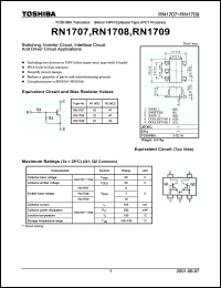 Click here to download RN1708 Datasheet
