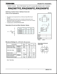 Click here to download RN2909FE Datasheet
