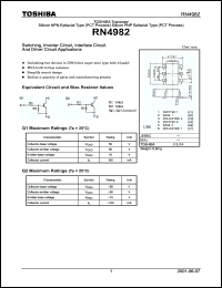 Click here to download RN4982 Datasheet