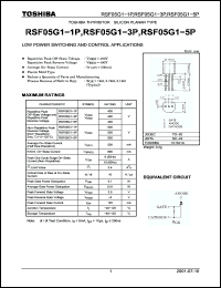 Click here to download RSF05G1-1 Datasheet