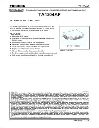 Click here to download TA1204AF Datasheet