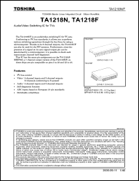 Click here to download TA1218F Datasheet