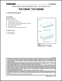 Click here to download TA1304F Datasheet