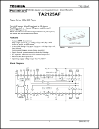 Click here to download TA2125 Datasheet