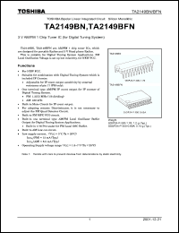 Click here to download TA2149BFN Datasheet