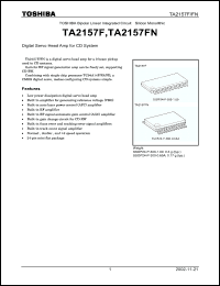 Click here to download TA2157F Datasheet