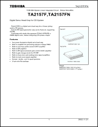 Click here to download TA2157 Datasheet