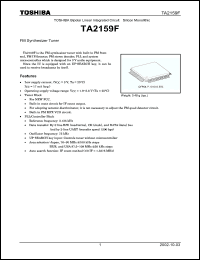 Click here to download TA2159F Datasheet