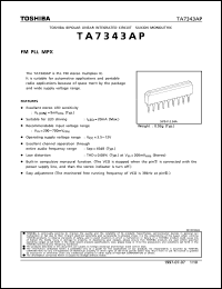 Click here to download TA7343 Datasheet