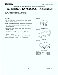 Click here to download TA75358CP Datasheet