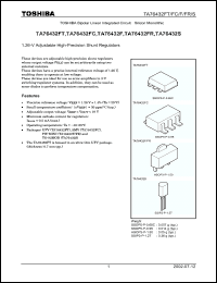 Click here to download TA76432F Datasheet