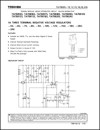 Click here to download TA79005 Datasheet