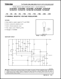 Click here to download TA79L005 Datasheet