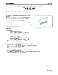Click here to download TA8252H Datasheet