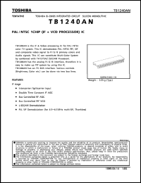 Click here to download TB1240AN Datasheet