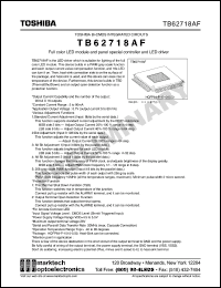 Click here to download TB62718AF Datasheet
