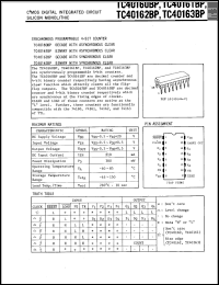 Click here to download TC40162BP Datasheet