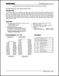 Click here to download TC55V8512J-15 Datasheet