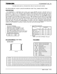 Click here to download TC55W800FT-55 Datasheet