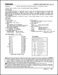 Click here to download TC58FVT160 Datasheet