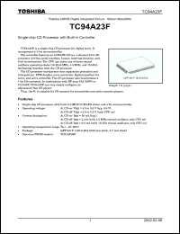 Click here to download TC74A23 Datasheet