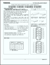 Click here to download TC74AC240P Datasheet