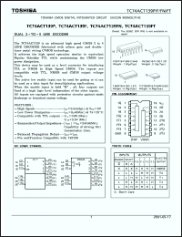 Click here to download TC74ACT139FN Datasheet
