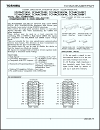 Click here to download TC74ACT245FT Datasheet