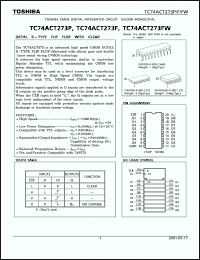 Click here to download TC74ACT273FW Datasheet