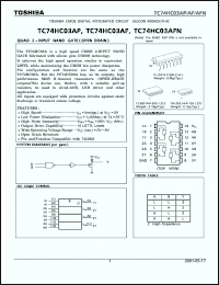 Click here to download TC74HC03 Datasheet