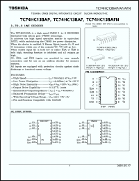Click here to download TC74HC138AFN Datasheet
